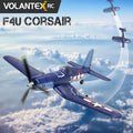 Volantex RC Planes for Adults,4-CH F4U Corsair RC Airplane,One-Key Aerobatic, Stable and Safe,Suitable for Outdoor Activity