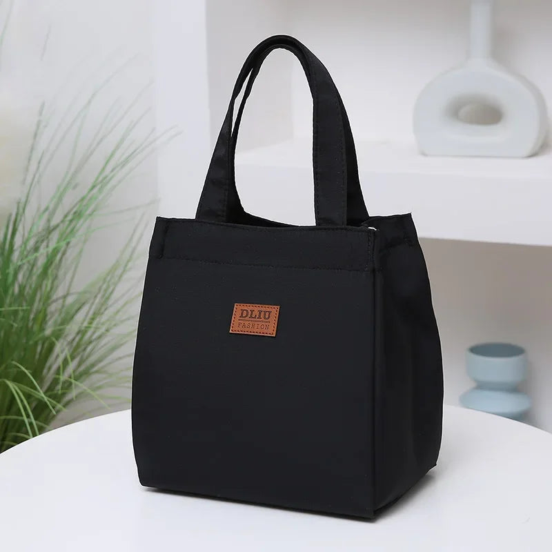 Large Capacity Insulated Lunch Bag – Aluminum Foil Thermal Tote