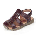 Summer Kids Shoes Boys Beach Sandals for Baby Boys Soft Leather Bottom Non-Slip Closed Toe Children Shoes ÑÐ°Ð½Ð´Ð°Ð»Ð¸ Ð´Ð»Ñ Ð¼Ð°Ð»ÑŒÑ‡Ð¸ÐºÐ°