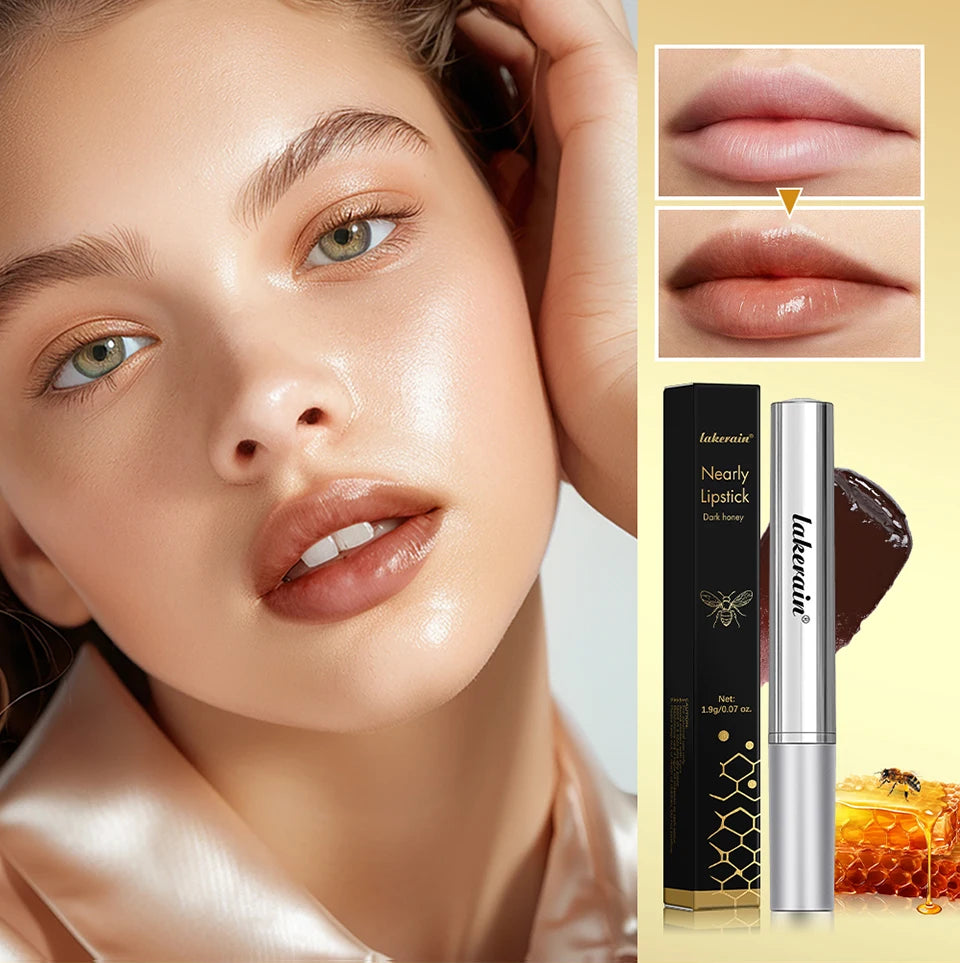 Set de 4 Bálsamos Labiales de Miel – Hidratación Duradera y Volumen