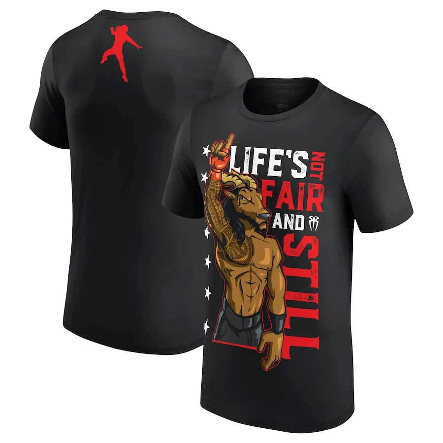 Streetwear Men's Jey Uso Yeet T-Shirt Print Men Women Tee Summer Short Sleeve Top Oversized Gym Clothing Tough Guy Sportwear New