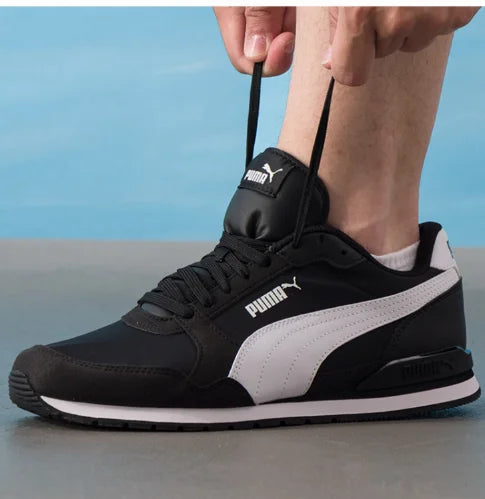 Puma Mid Casual Shoes Comfort Lightweight Daily Sneakers 384857-01