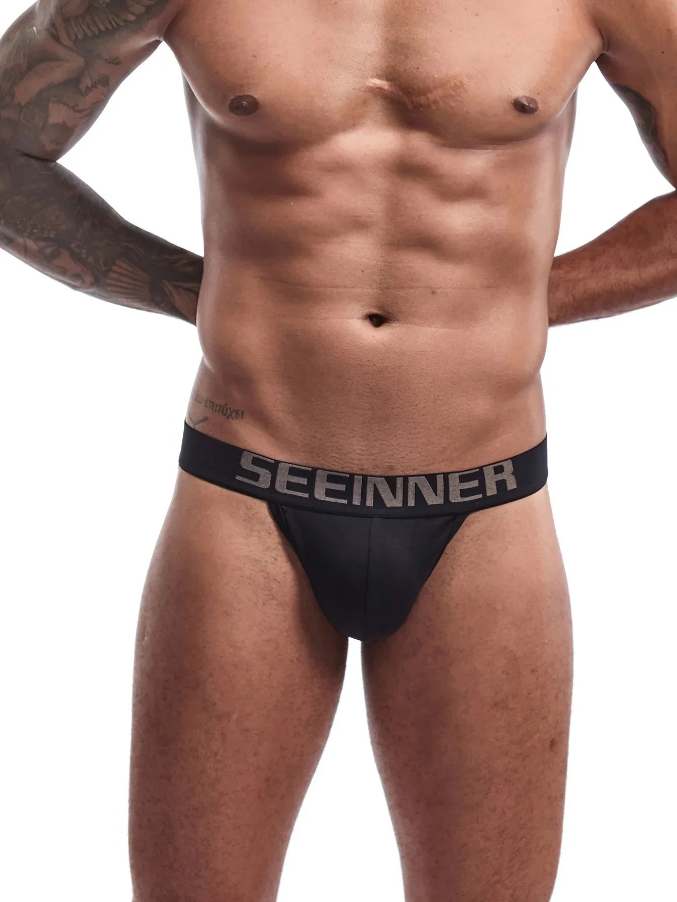 Men's Low Rise Cotton Bikini Underwear Breathable Stretch Support Briefs Wide Waistband Underpants Male Panties Hip Brief