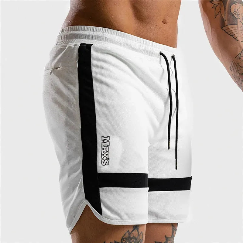 2024 Summer Men's Casual Running Shorts Fitness Sport Shorts Workout Jogging Training Exercise Quick Drying Male Sweatpants