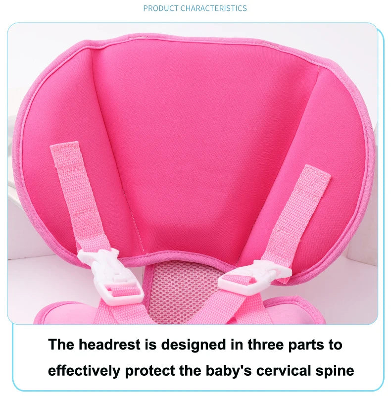 Newborn non inflatable buoyancy swim vest Professional baby neck protection swimming vest Anti rollover baby buoyancy swimsuit