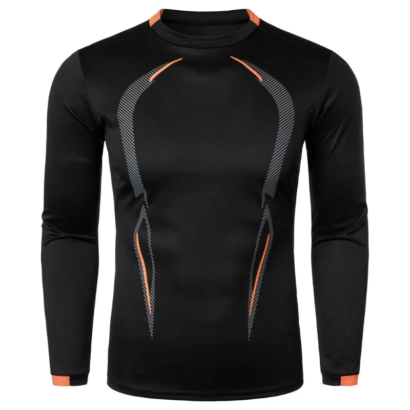 New Men's Sports Training Long Sleeve Quick-dry T-shirt Fitness Lightweight Streetwear Breathable Oversized T Shirts for Men