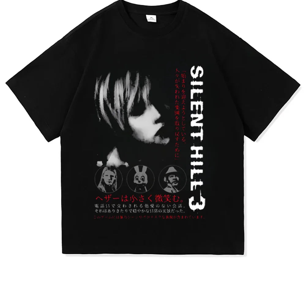 Men's Pyramid Head Silent Hill Round Neck Tees New Arrival T-Shirt T Shirts Cotton Tops Funny Short Sleeve