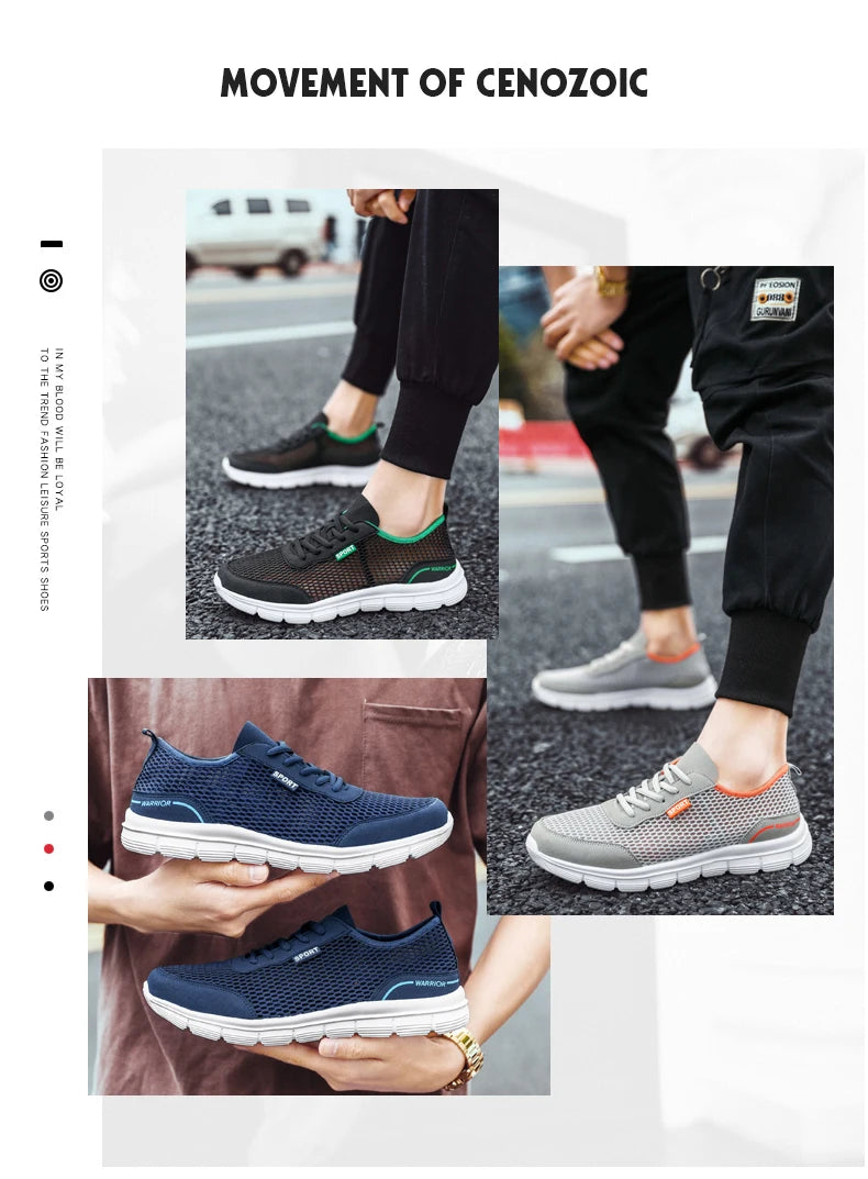 Men Shoes Autumn Soft Loafers Lazy Shoes Lightweight Cheap Mesh Casual Shoes Men Sneakers Tenis Masculino Zapatillas Hombre
