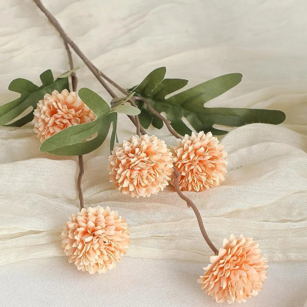 1Pcs Artificial Flowers Bouquet 51CM Hydrangea Fake Flowers for Home Decor Gardern Wedding Decoration Valentine's Day Ornament