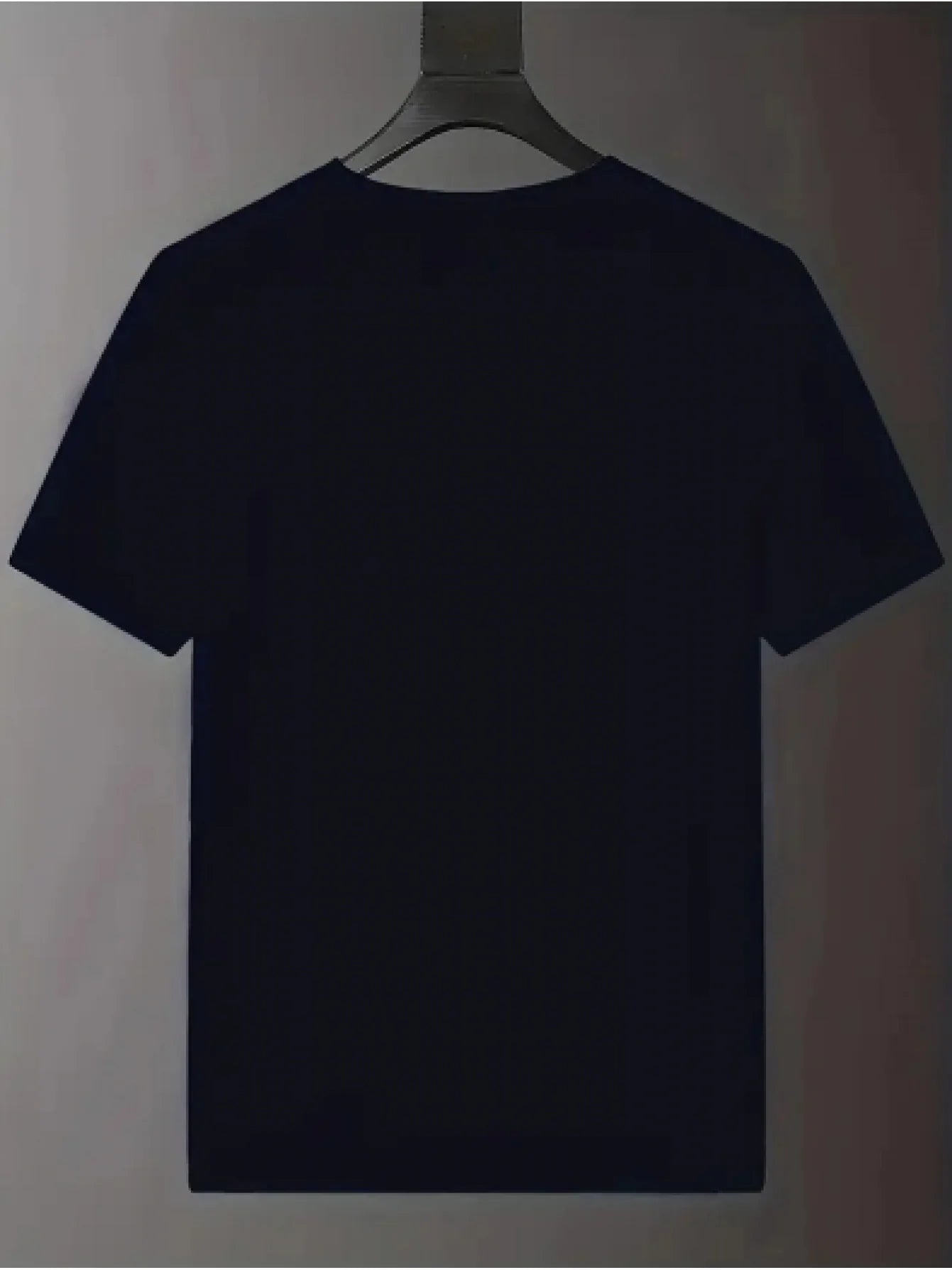 Men's summer 100% pure cotton casual fashionable loose geometric animal letter pattern casual round neck short sleeved T-shirt