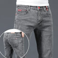Men's Cotton Business Casual Skinny Jeans – 2025 Style