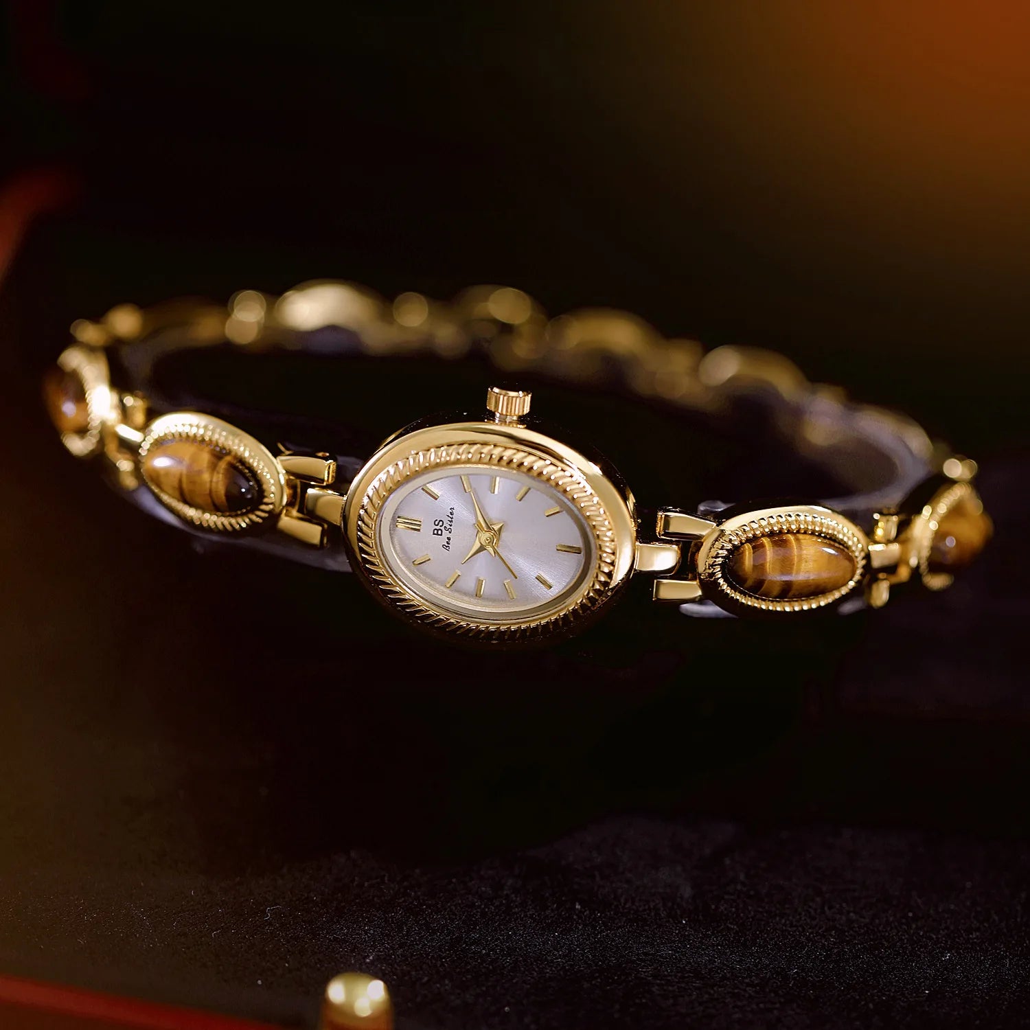 Women Bracelet Watches For Ladies Wrist Watches 2025 Top Brand Luxury relogio feminino Gold Oval Rhinestone dropshipping Fashion
