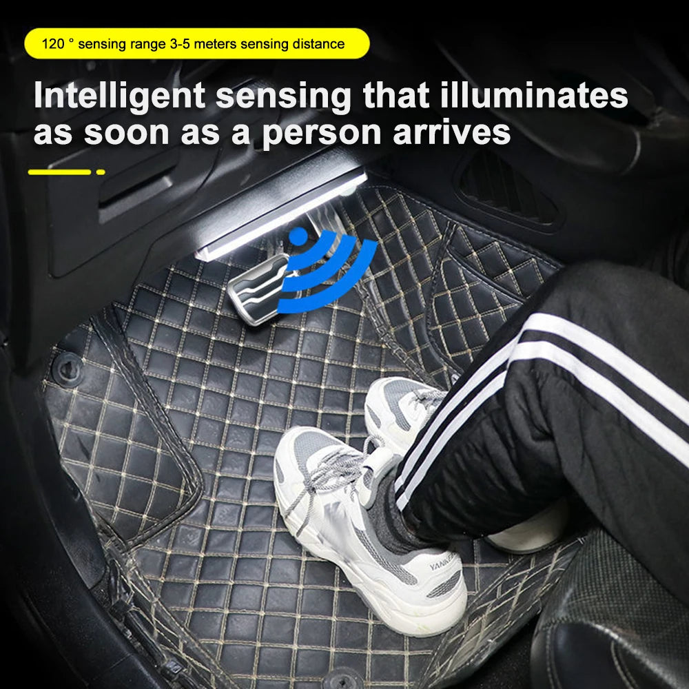 LED Car Sensor Light 10/20/30CM Automatic Induction Light Type-c Rechargeable Smart Lighting Magnetic Maual/Sensing Mode Lamp