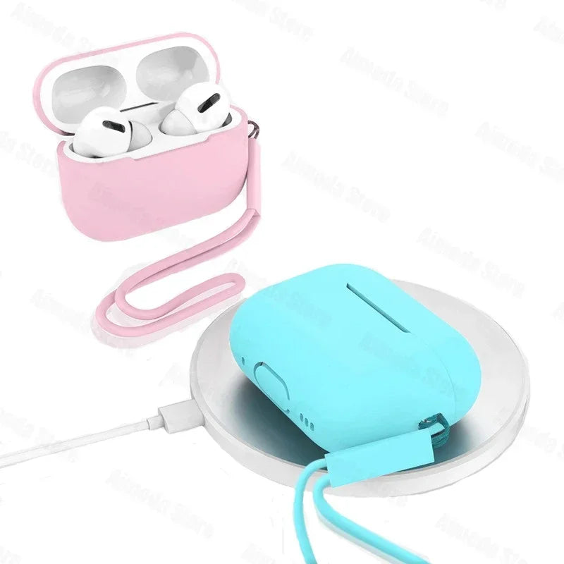 For AirPods Pro 2 Case Liquid Silicone Cover For AirPods 3 Pro 2 Case Soft Earphone Protetcive Funda for AirPod Pro 2 Pro2 Cover