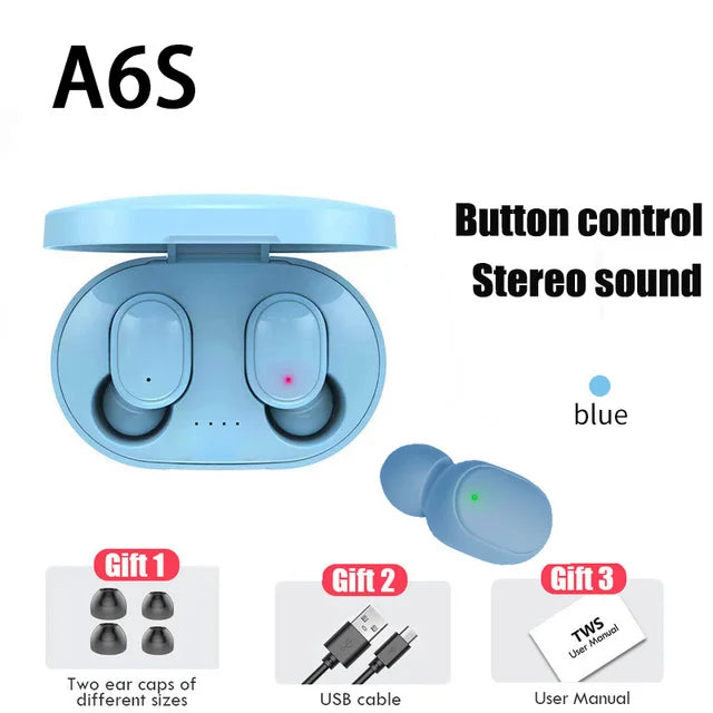 Bluetooth Earphones In ear Wireless Earphones Bluetooth 5.0 Mobile Phones Headsets Sports Cycling Headphones With Microphones