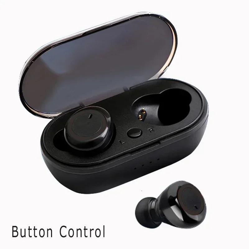 New style TWS Y30 Bluetooth Sports Headphones Y30Wireless Bluetooth 5.0 touch sports noise-cancelling headphones with microphone