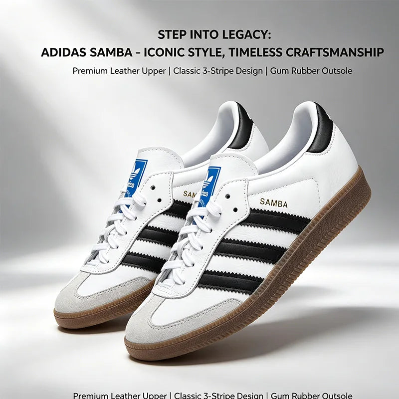 Samba Adidas Original Men Women Shoes OG Low Sneakers Comfortable Sports Casual Shoes B75806