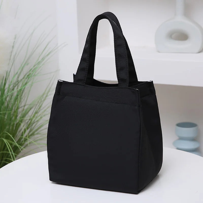Large Capacity Insulated Lunch Bag – Aluminum Foil Thermal Tote