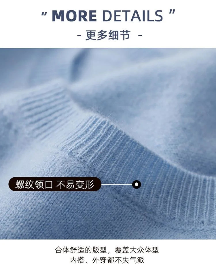 Korean Superfine Merino Cashmere T-shirt Men Base Layer Merino Shirt Wicking Breathable Short T-shirt Luxury Clothing Big Size
