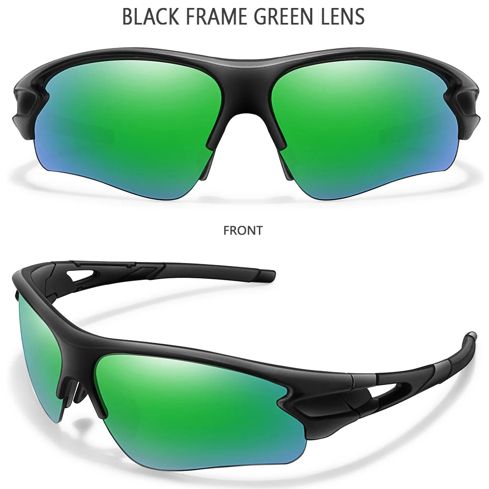 Brand Fashion Women Men Sunglasses Outdoor Sports Fishing Cycling Running Driving Eyewear Women Fashion Goggles Comfortable Nose