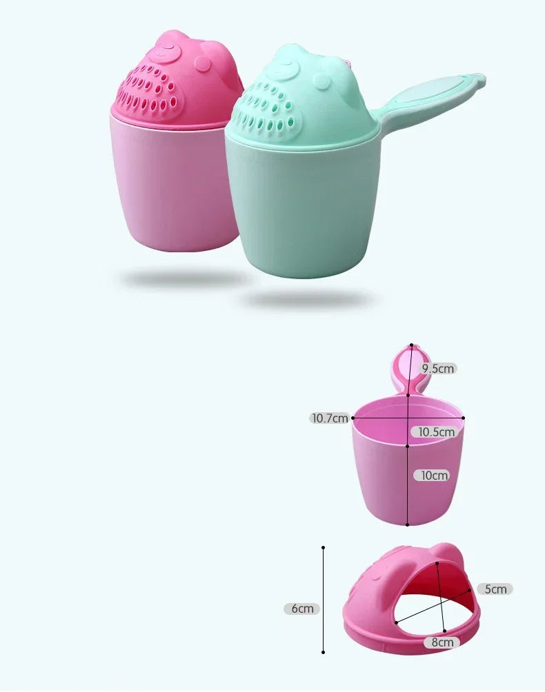 Baby Shampoo Rinse Cup – Eye Protection Bath Tool for Kids & Toddlers