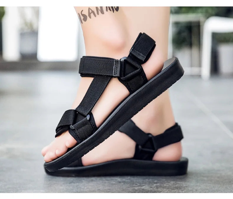Men Sandals EVA Light Soft 2024 New Summer Casual Shoes Men Water Shoes Beach Sandals Men Couple Shoes Slippers Women Sandals