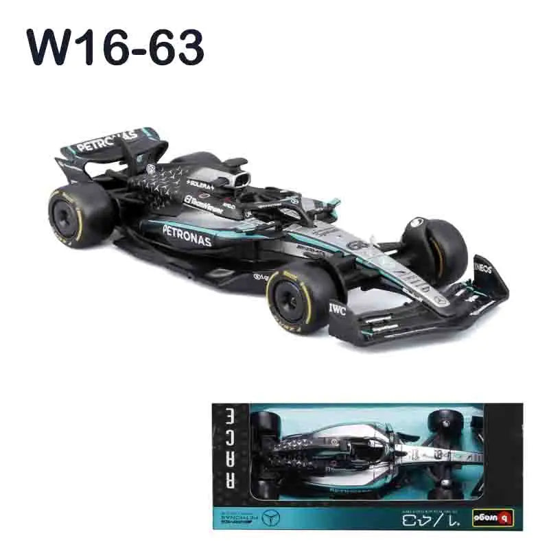 Bburago 1: 43 McLaren 2024 MCL38 Miami GP Formula Racing Alloy Car Model Toy