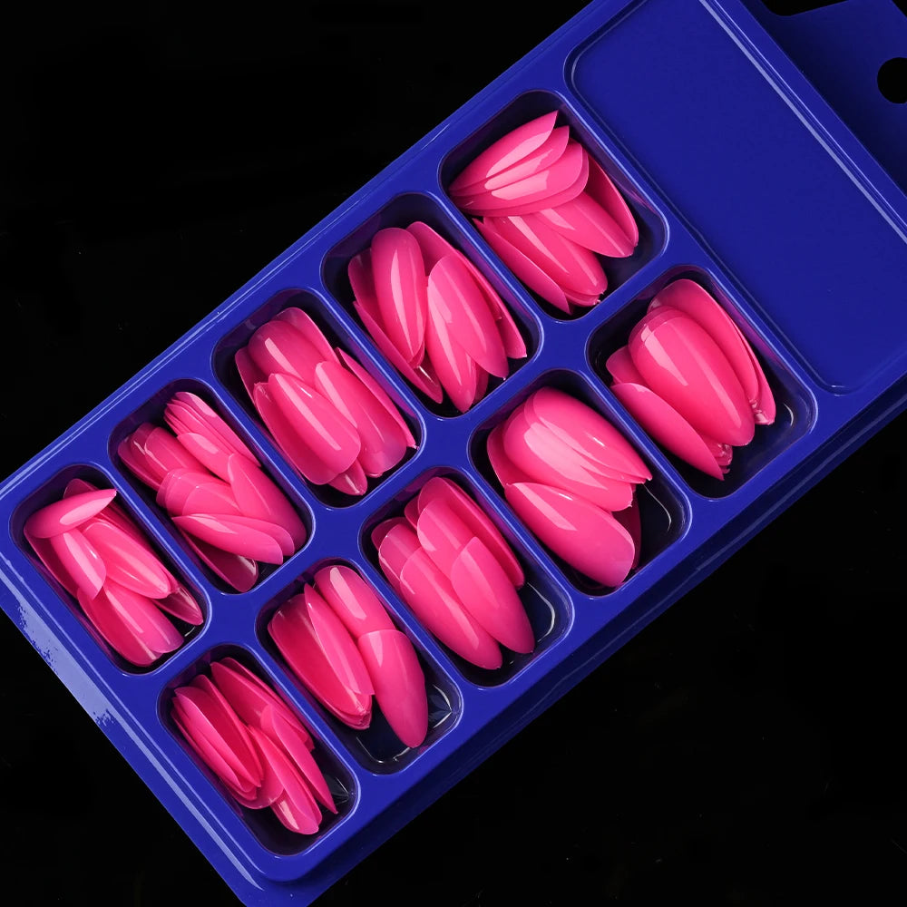 120Pcs Red Short Square Fake Nails Summer Glossy Full Cover Press on Nailtip Acrylic False Fingertip for Women Mother's Day Gift