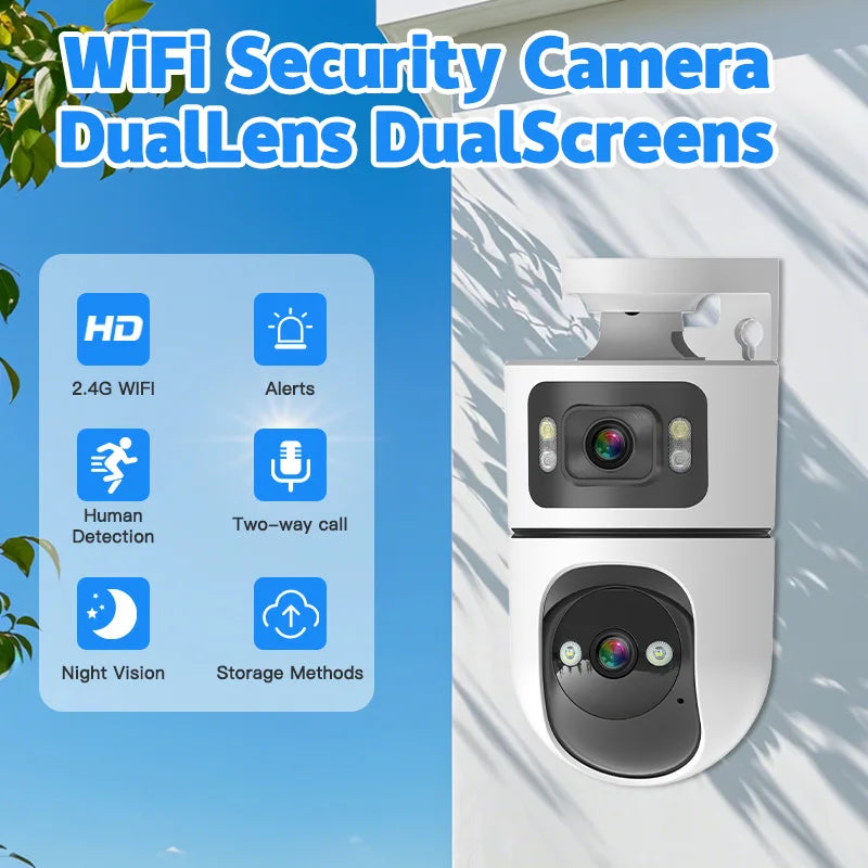SZSINOCAM WiFi Pan-Tilt Outdoor Wireless IP Camera HD Video Surveillance Camera with Wired Version 24-Hour Standby