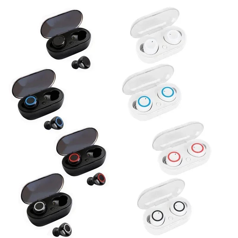 New style TWS Y30 Bluetooth Sports Headphones Y30Wireless Bluetooth 5.0 touch sports noise-cancelling headphones with microphone