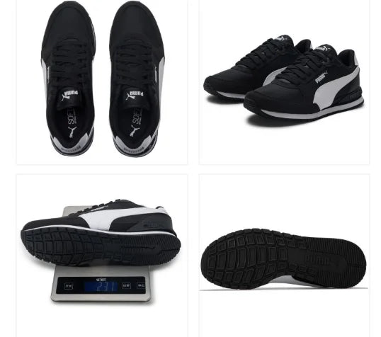 Puma Mid Casual Shoes Comfort Lightweight Daily Sneakers 384857-01