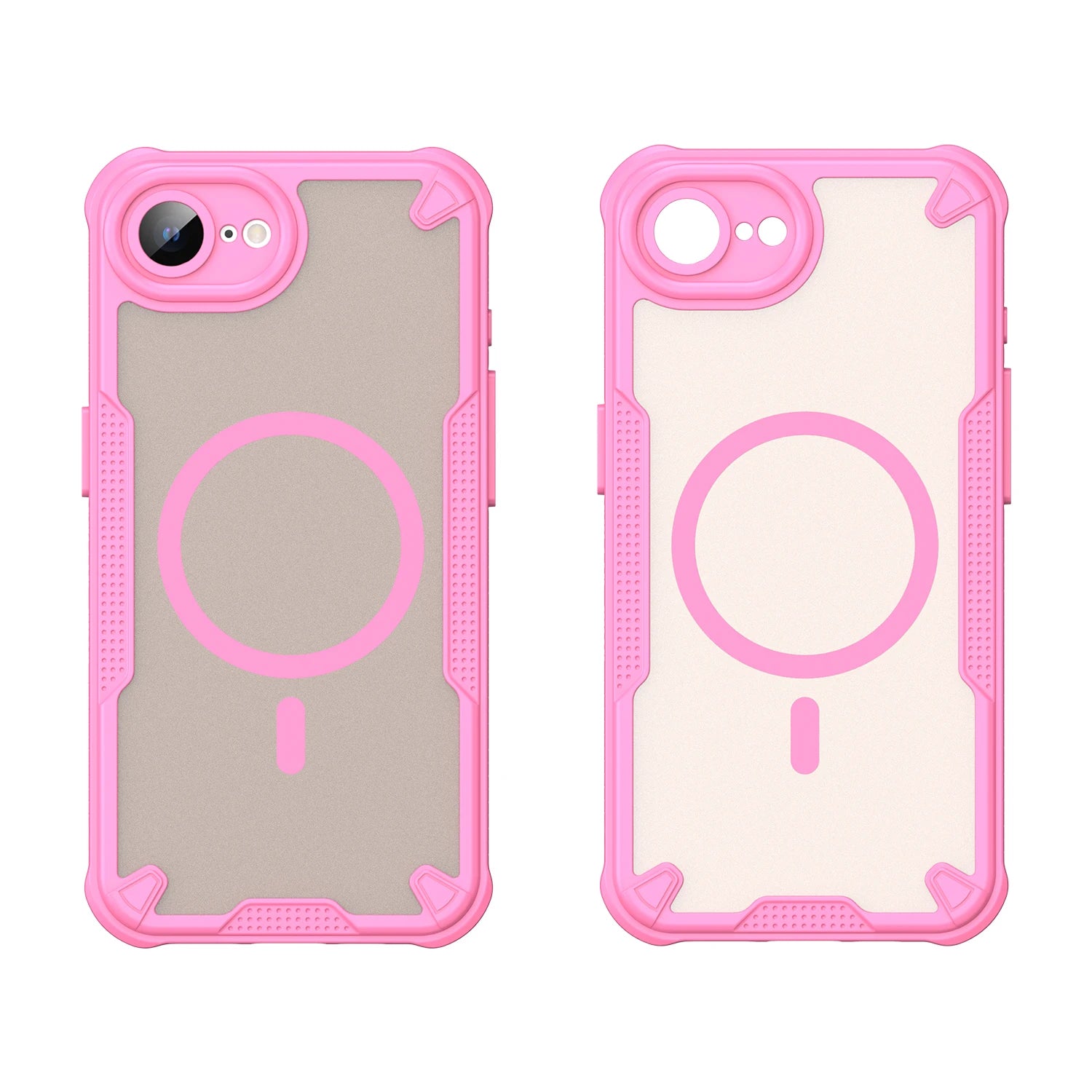 Translucent Matte Armor Case For iPhone 17e Skin-Friendly Matte Full Back Case For iPhone 17e Cover For iPhone 17e/16e Case