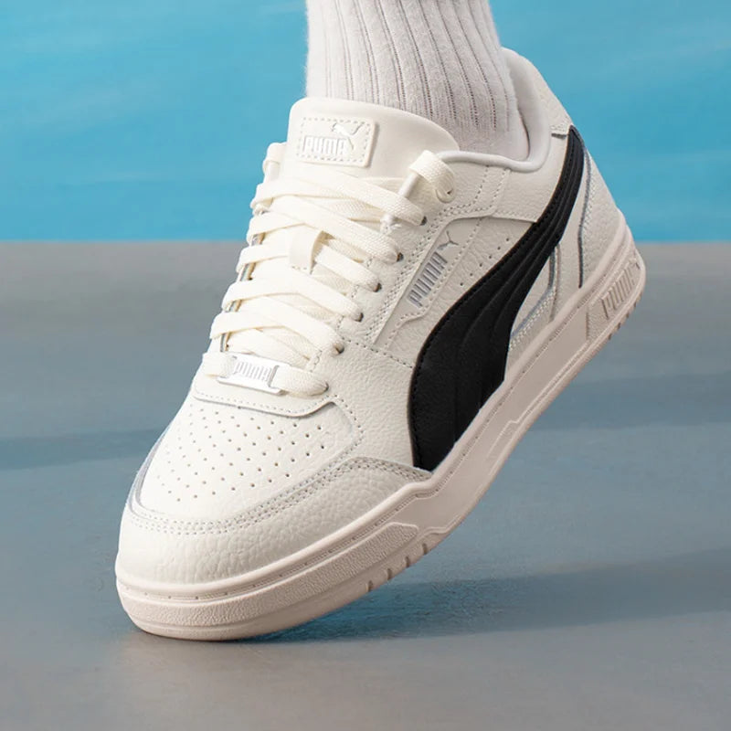 PUMA Unisex 2026 Spring Comfort Versatile Low Top Flat Casual Sports Sneakers 404490-09