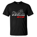Men's Clothing Oversized T-shirt Casual Fitness T Shirt V-Strom 650 motorcycle Graphic Summer Fashion Cotton Tshirt