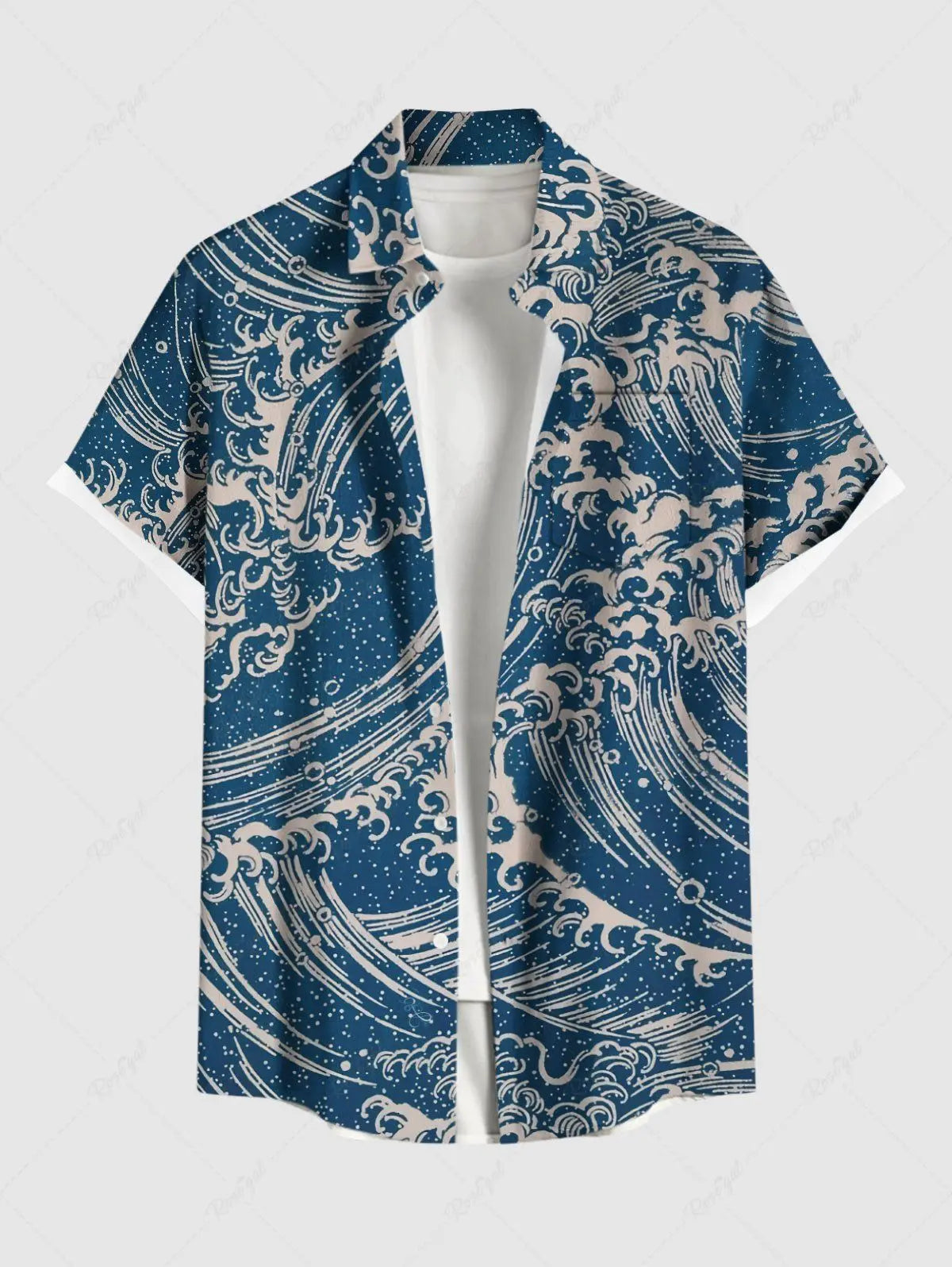 Summer Plus Size Men's Shirt 3D Prints Hawaiian Shirts Button Up Beach Vacation Shirts Short Sleeve Shirts Casual Shirts For Men