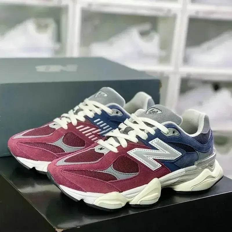N9060 Reflective Sports Shoes for Men/Women Lightweight Shockproof Running Sneakers Unisex Low-Top Outdoor Athletic Shoes 36-45
