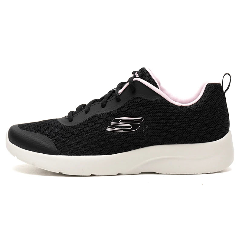 Skechers Women's Running Shoes, Sports Shoes, Walking Shoes, Breathable Soft-Soled Mesh Mom Shoes, Casual Shoes 149542-Bkpk