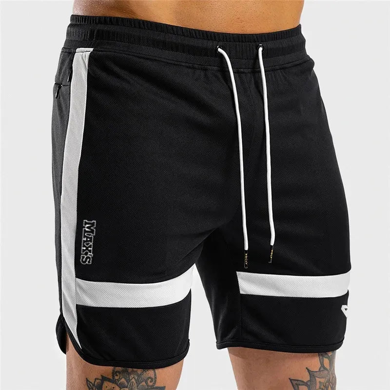 2024 Summer Men's Casual Running Shorts Fitness Sport Shorts Workout Jogging Training Exercise Quick Drying Male Sweatpants