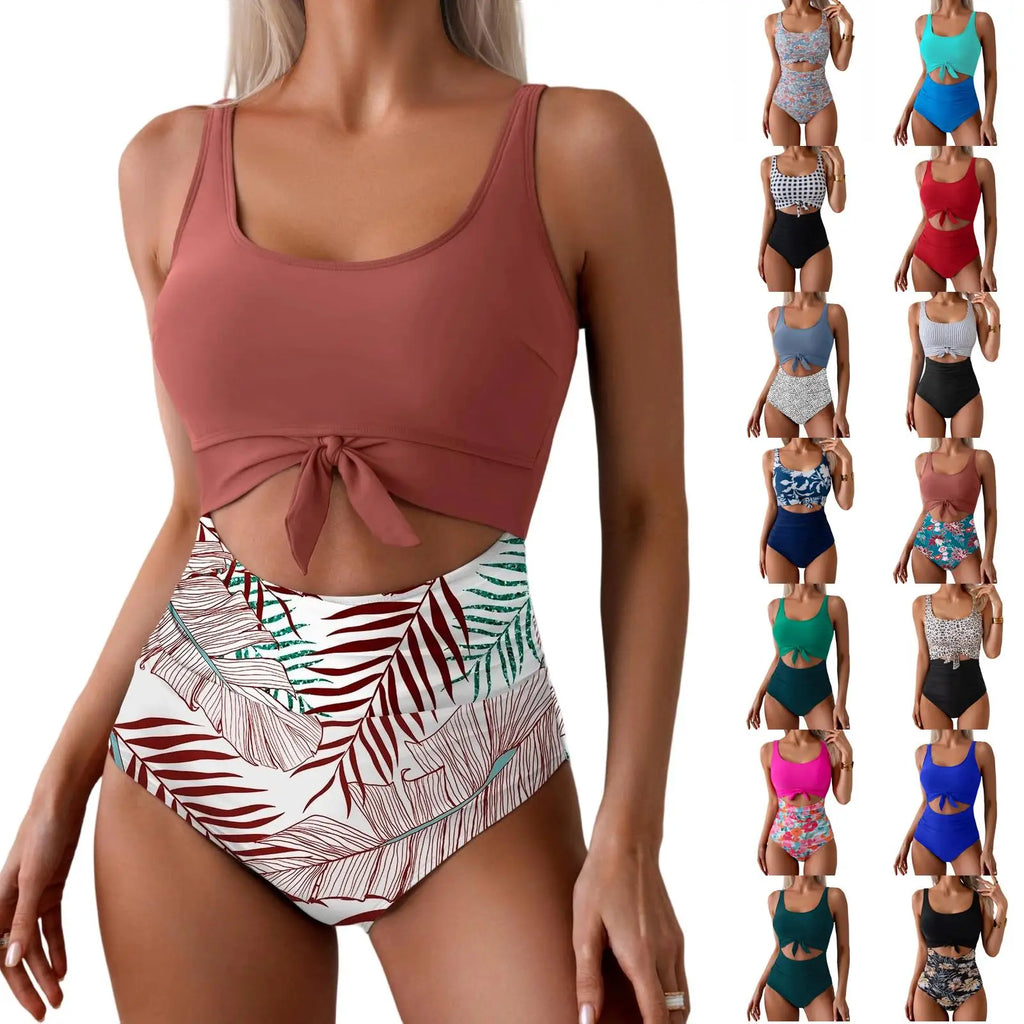 Women Stylish Comfort Swimsuit Set Various Style Comfort Soft Two Piece Bikini Lady Slimming Fit Outdoor Fashion Cozy Bikini