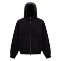 New Autumn and Winter Cashmere Zip Up Jacket Streetwear Casual Oversized Acid Washed Wax Printed Hooded Fleece Zipper Hoodie