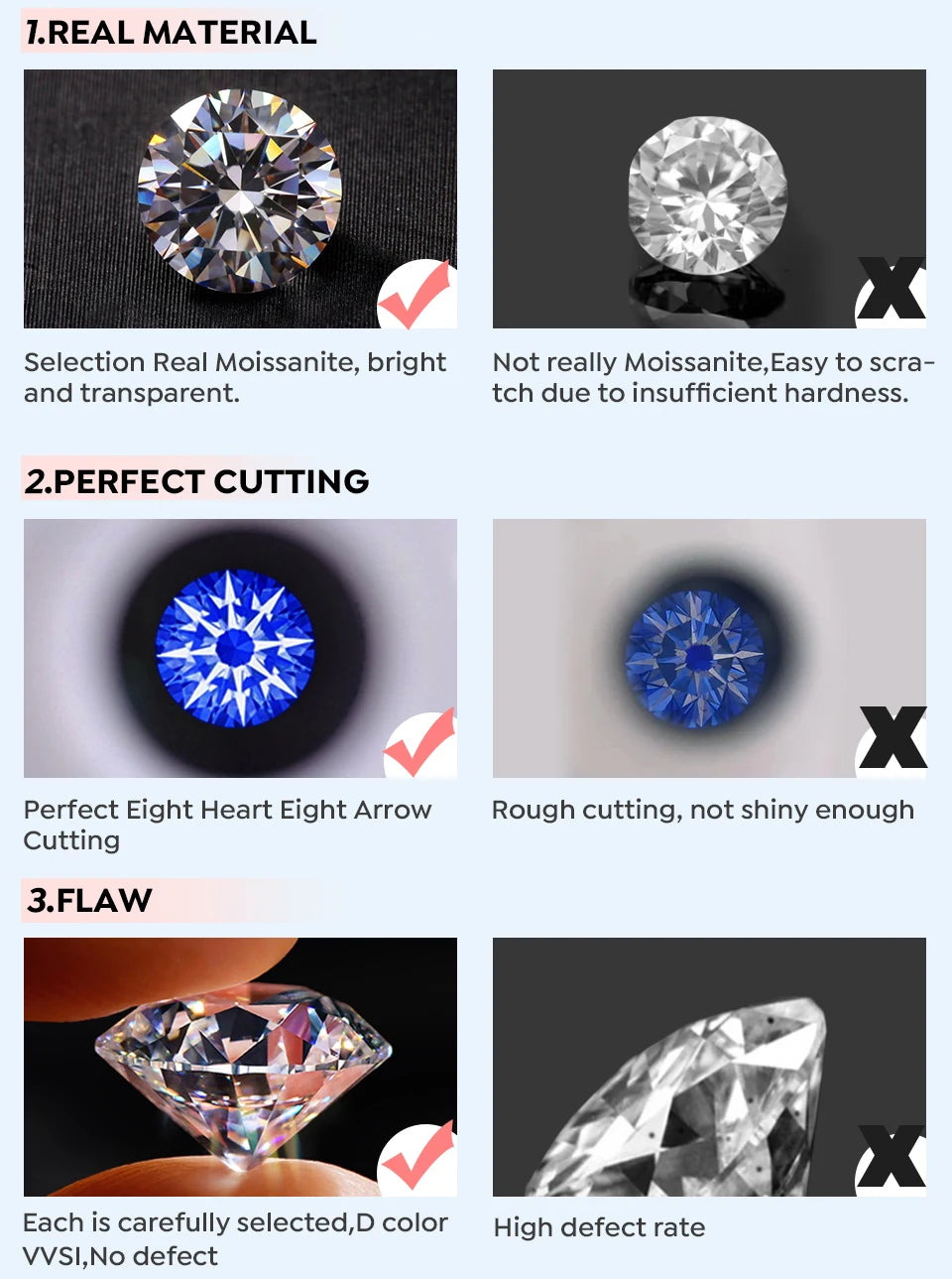 DW 0.1ct-2ct D Color Certified Moissanite Stud Earrings Lab Created Diamond 925 Sterling Silver Gold Plated Wedding Fine Jewelry