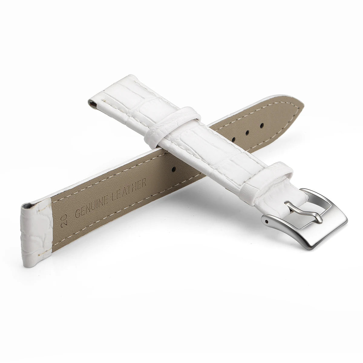 Premium Genuine Leather Watch Band – Multi-Size Wrist Strap