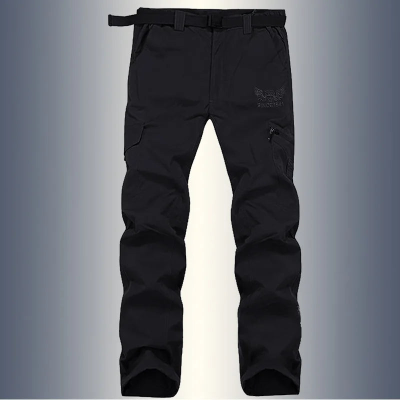 Tactical Waterproof Cargo Pants Men Summer Quick Dry Long Trousers Male Outdoor Sport Trekking Camping Fishing Pants Size M-4XL