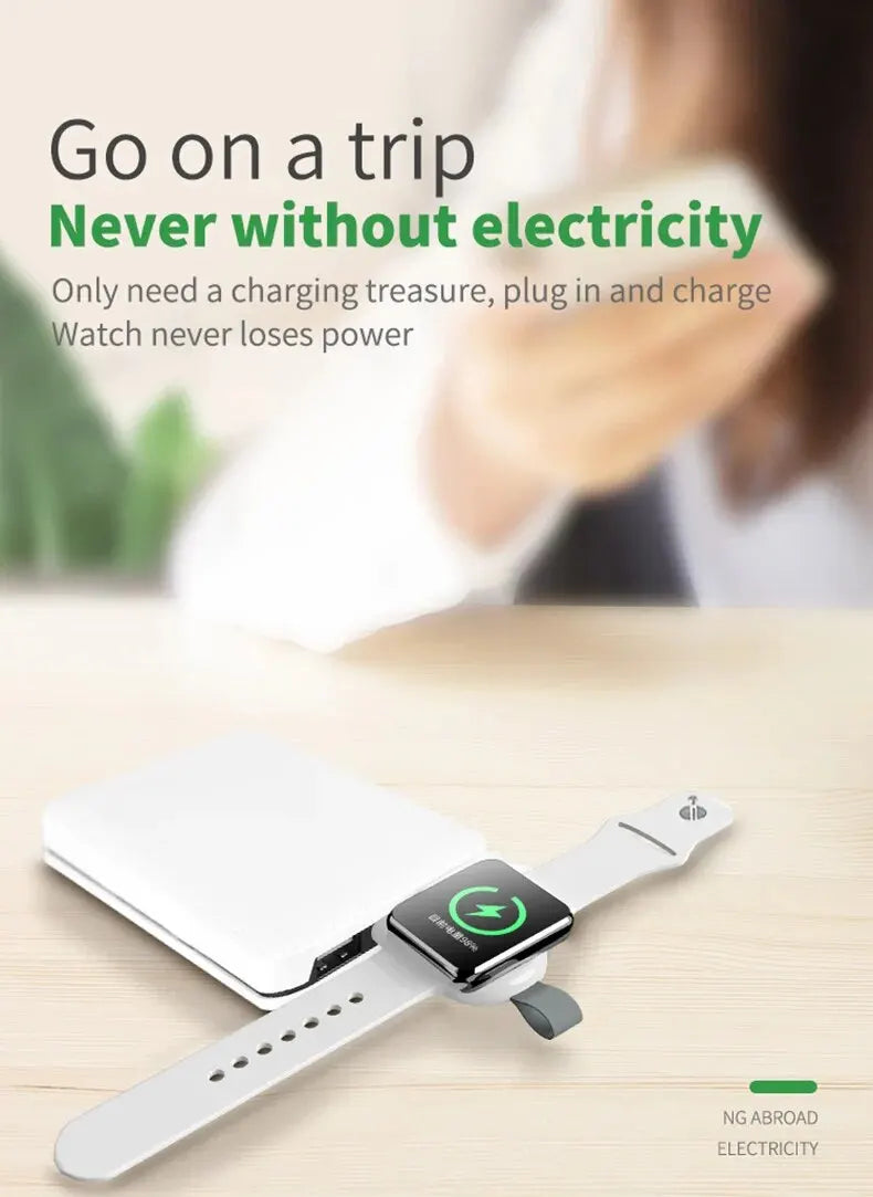Fast Magnetic Wireless Charger For Apple Watch 8 7 6 5 4 3 SE Ultra 2 IWatch Dock Adapter Chargers Portable USB Charging Station