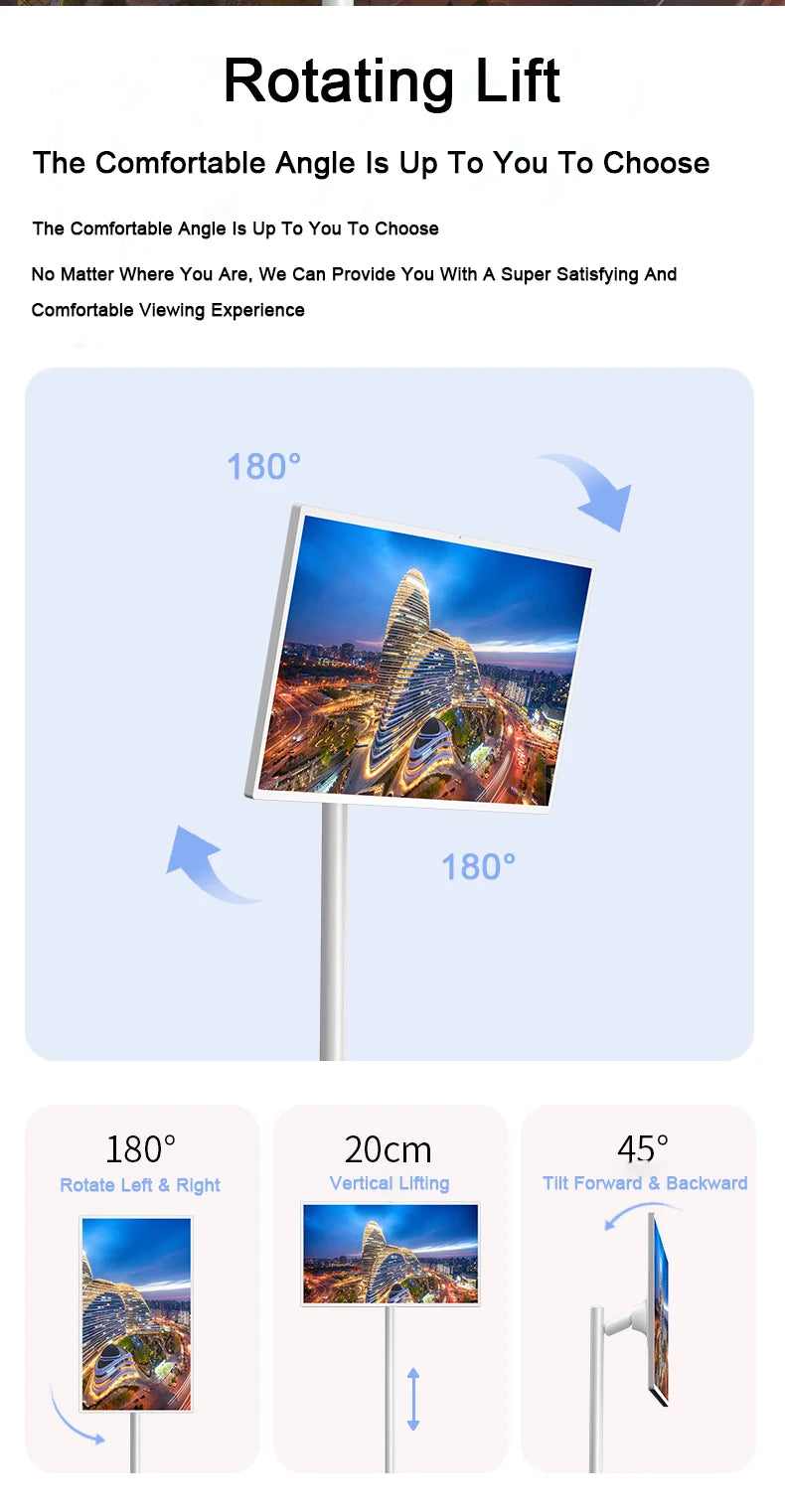 Smart TV 32 Inch Android Display TV Smart Live Streaming Home Business Gaming Television 4K Smart TV for Office Living Room
