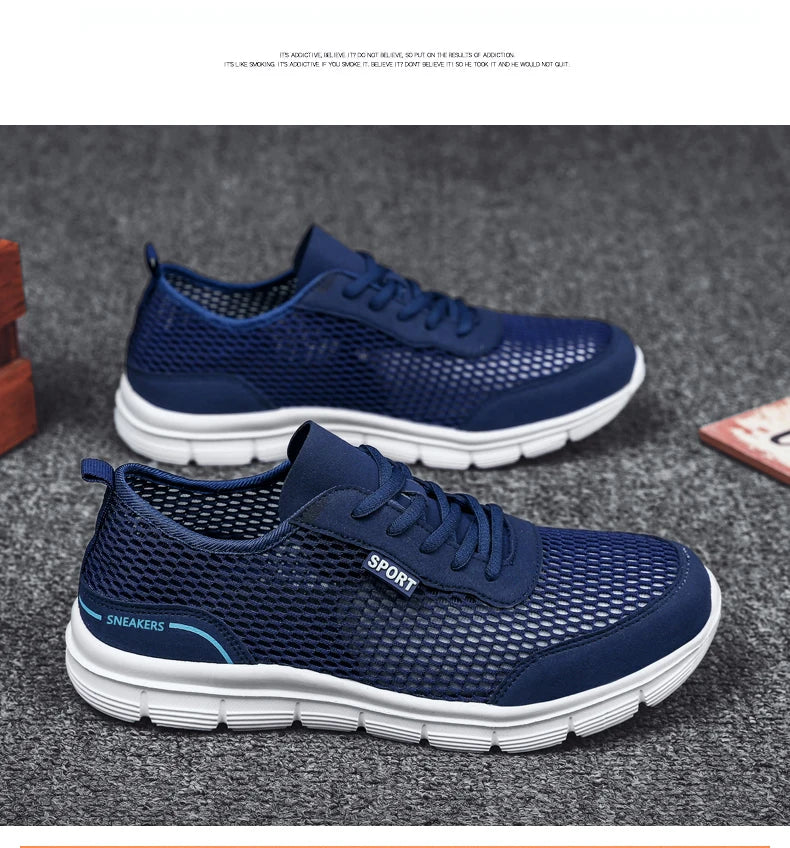 Men Shoes Autumn Soft Loafers Lazy Shoes Lightweight Cheap Mesh Casual Shoes Men Sneakers Tenis Masculino Zapatillas Hombre