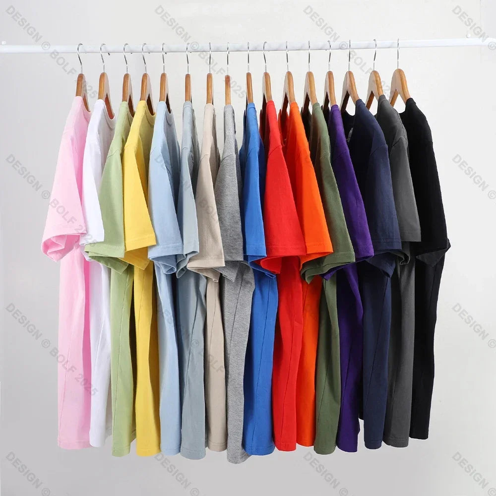 BLUE TIGER Trendy Printed Men's T-Shirt 100% Cotton Oversized Cultural Graphic Tees for Women Tops Tees Casual Streetwear
