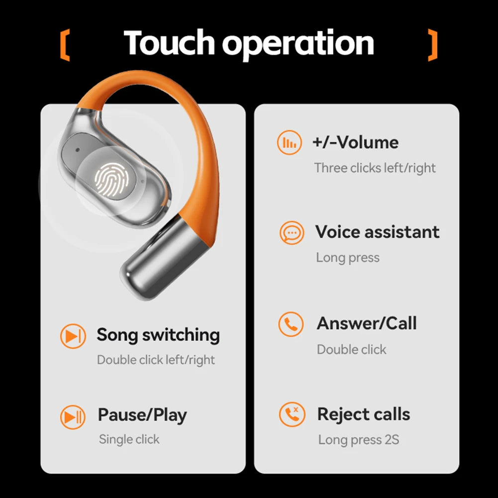 Wireless BT Language Translator Earbuds 144 Languages Translation Headphones AI Translator Earbuds for Travel Business Learning