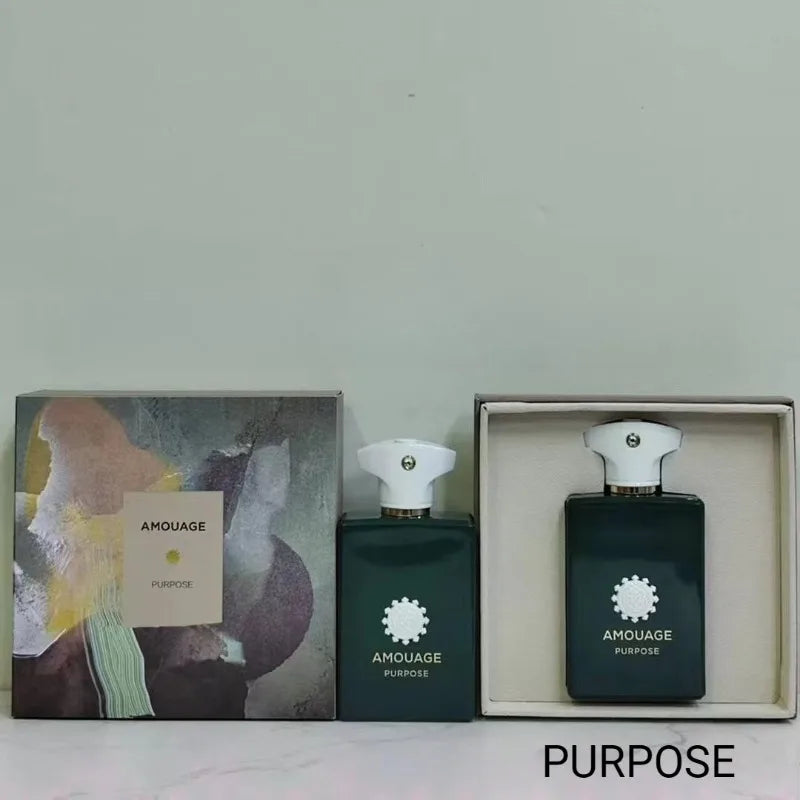 Amouage Parfum De Luxe Interlude Men Perfume 100ml Long Lasting Bold Refined Luxurious Oriental Leather Woody Rich Signature