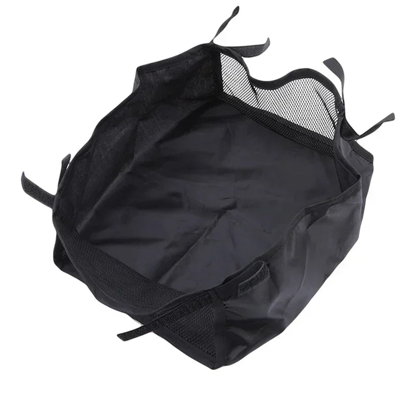 35 * 38cm Portable Stroller Bottom Basket Storage Bag Baby Stroller Storage Basket Universal Shopping Bottom Basket Accessories